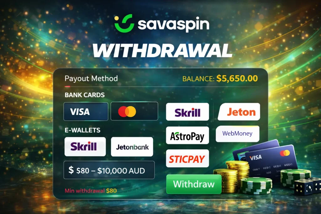 savaspin withdrawal banner